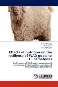 Effects of Nutrition on the Resilience of Wad Goats to GI Nematodes