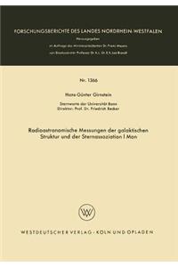 Radioastronomische Messungen der galaktischen Struktur und der Sternassoziation I Mon