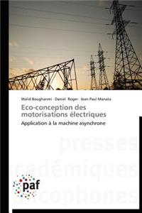 Eco-Conception Des Motorisations Électriques