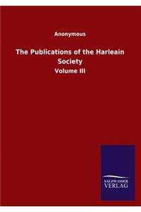 The Publications of the Harleain Society