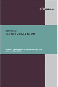 Eine neue Ordnung der Welt