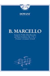 Marcello: Sonata in D Minor, Op. 2, No. 2 for Treble (Alto) Recorder and Basso Continuo