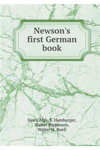 Newson's First German Book