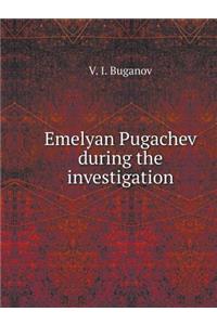 Emelyan Pugachev during the investigation