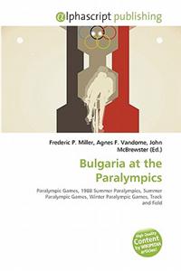 Bulgaria at the Paralympics