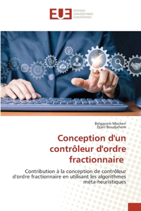 Conception d'un contrôleur d'ordre fractionnaire