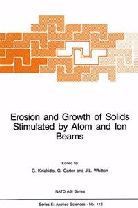 Erosion and Growth of Solids Stimulated by Atom and Ion Beams