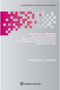 Arbitral Awards as Investments