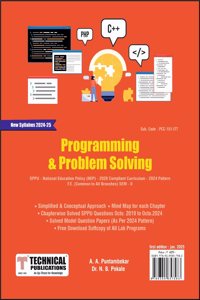 Programming and Problem Solving for SPPU R24 Course (FE - II - COMMON - PCC-151-ITT)