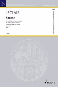 Sonate g flute traversiere