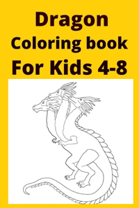 Dragon Coloring book For Kids 4-8