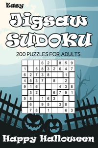 Easy Jigsaw Sudoku Happy Halloween