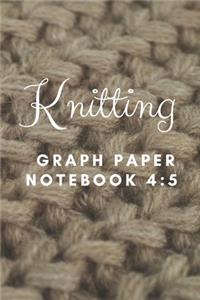 Knitting Graph Paper Notebook