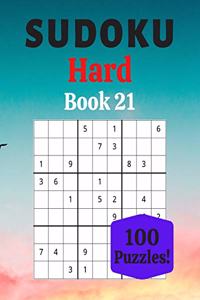 Sudoku Hard Book 21
