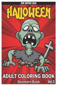 Halloween Adult Coloring Book