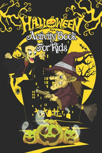 Halloween Activity Book for Kids