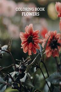 Coloring book. Flowers.