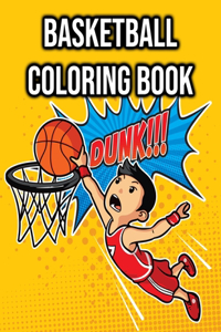 Basketball Coloring Book