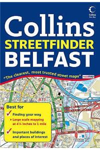 Belfast Streetfinder Colour Map
