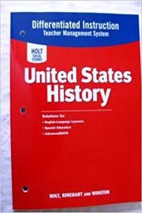 Diff Inst/Mngmt Sys Hss: Us Hist 2007