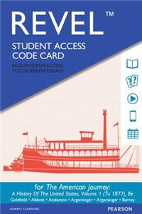 Revel Access Code for American Journey