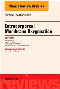 Extracorporeal Membrane Oxygenation (Ecmo), an Issue of Critical Care Clinics
