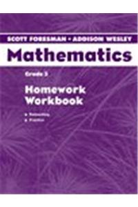 Scott Foresman Addison Wesley Math 2004 Homework Workbook Grade 3