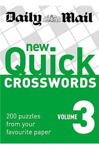 Daily Mail: New Quick Crosswords 3
