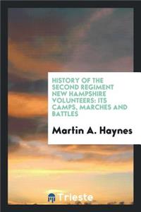 History of the Second Regiment New Hampshire Volunteers