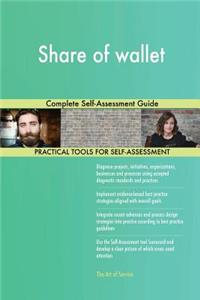 Share of wallet Complete Self-Assessment Guide