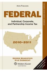 Federal Individual, Corporate, and Partnership Income Tax