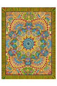 Paul Heussenstamm: Tapestry Mandala Notecard