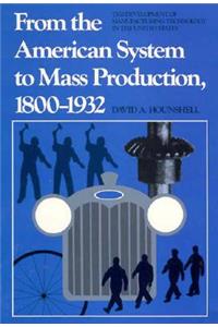 From the American System to Mass Production, 1800-1932