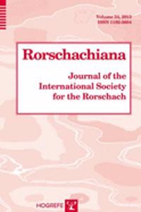 Rorschachiana: Journal of the International Society for the Rorschach, Vol 34