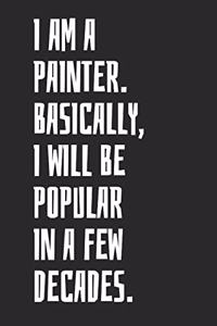 I Am A Painter. Basically, I Will Be Popular In A Few Decades