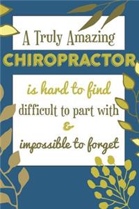 A Truly Amazing CHIROPRACTOR Is Hard To Find Difficult To Part With & Impossible To Forget