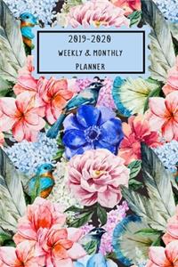 2019-2020 Weekly & Monthly Planner