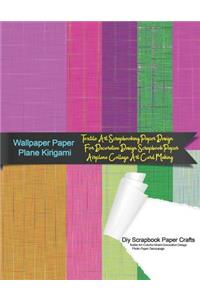 Wallpaper Paper Plane Kirigami Diy Scrapbook Paper Crafts Textile Art Colorful Sheet Decorative Design Photo Paper Decoupage