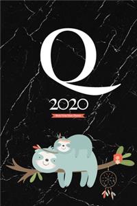 2020 Sloth Tribe Diary Planner