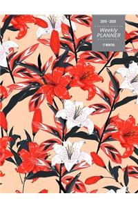 2019 - 2020 - Weekly Planner - 17 Months