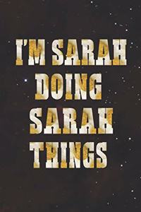 I'm Sarah Doing Sarah Things