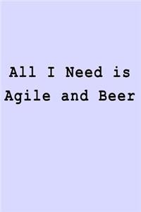 All I Need is Agile and Beer