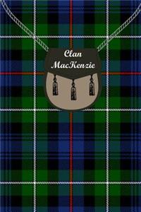 Clan MacKenzie Tartan Journal/Notebook