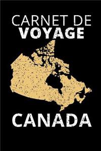 Carnet de Voyage Canada