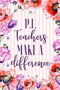 P.E. Teachers Make A Difference