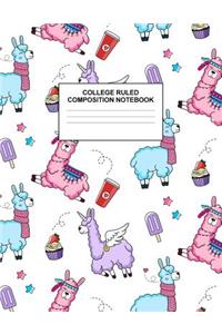 College Ruled Composition Notebook