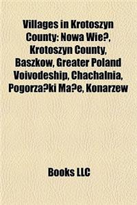 Villages in Krotoszyn County