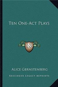 Ten One-Act Plays