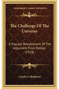 The Challenge of the Universe