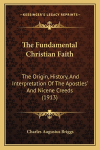 Fundamental Christian Faith